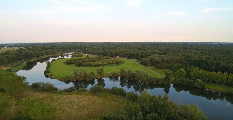 Bomenpark in Heesch gefilmd met Yuneec Typhoon Q500+