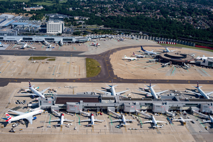 Gevonden drones bij Gatwick luchthaven van politie zelf