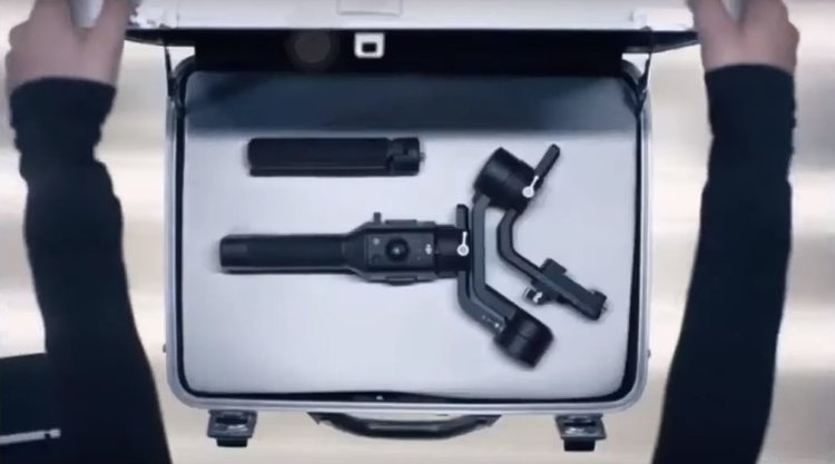 Trailer van nieuwe DJI Ronin SC gimbal stabilisator gelekt